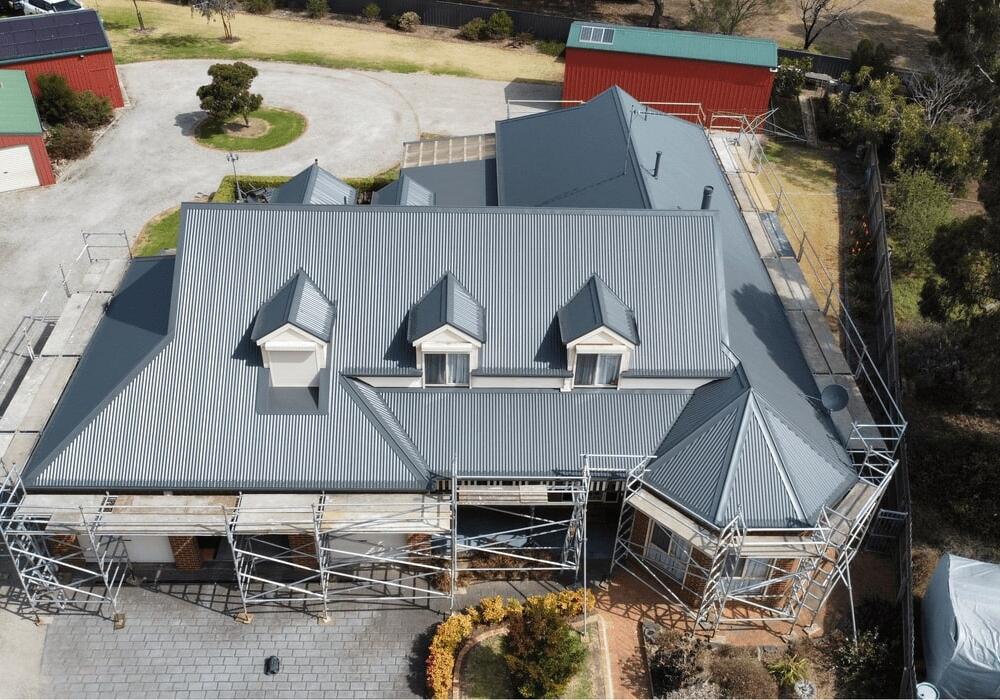 Leopold Metal Roof Restoration In Woodland Grey - Copy